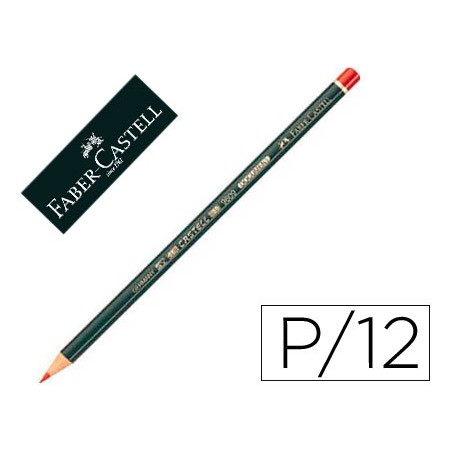 Lapices copiativo faber castell rojo unidad