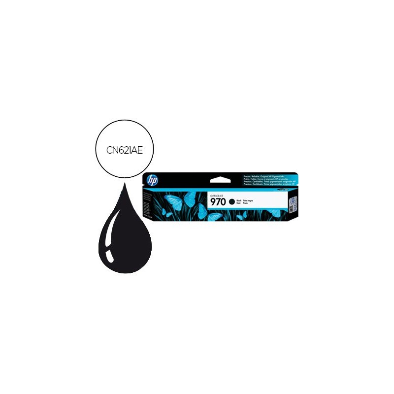Ink-jet hp 970 x451dn x451dw/551dw x476dn x476dw x576dw negro 3000 pag