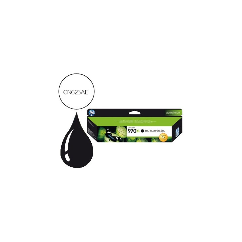 Ink-jet hp xl 970xl x451dn x451dw/551dw x476dn x476dw x576dw negro 9200 pag