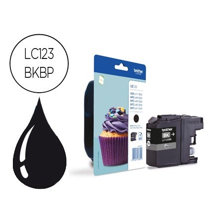 Ink-jet brother dcp-j132w/152w/552dw/752dw mfc-j470dw/650dw/870dw negro -600 pag