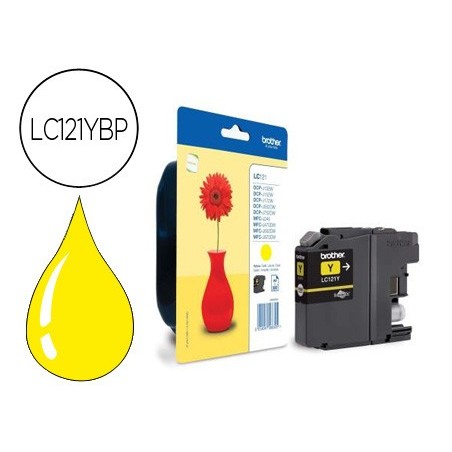 Ink-jet brother dcp-j132w/152w/552dw/752dw mfc-j470dw/650dw/870dw amarillo -300 pag