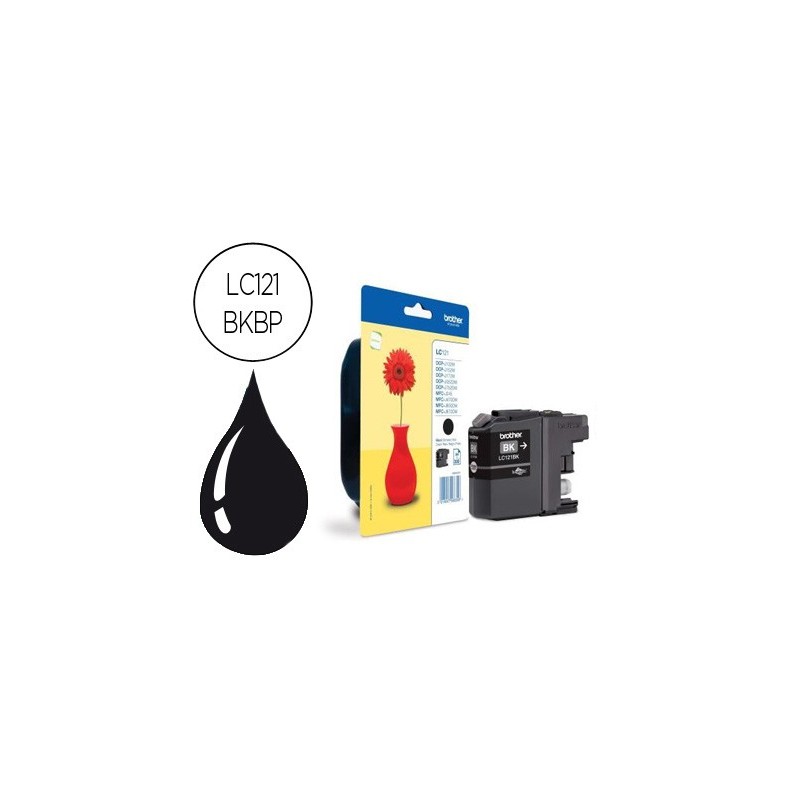 Ink-jet brother dcp-j132w/152w/552dw/752dw & mfc-j470dw/650dw/870dw negro -300 pag
