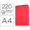 Subcarpeta cartulina exacompta din a4 rojo 220 gr