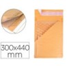 Sobre burbujas crema q-connect j/6 300 x 440 mm caja de 50 un