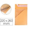 Sobre burbujas crema q-connect e/2 220 x 260 mm caja de 100