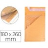 Sobre burbujas crema q-connect d/1 180 x 260 mm caja de 100