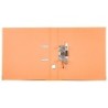 Archivador de palanca liderpapel a4 documenta forrado pvc con rado lomo 52mmnaranja compresor metalico