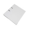 Archivador de palanca liderpapel a4 documenta forrado pvc con rado lomo 52mmblanco compresor metalico