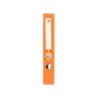 Archivador de palanca liderpapel a4 documenta forrado pvc con rado lomo 52mmnaranja compresor metalico