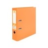 Archivador de palanca liderpapel a4 documenta forrado pvc con rado lomo 75mmnaranja compresor metalico