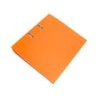 Archivador de palanca liderpapel a4 documenta forrado pvc con rado lomo 75mmnaranja compresor metalico