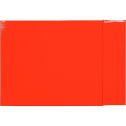 Caja archivador liderpapel de palanca carton din a4 documenta lomo 75mm color rojo