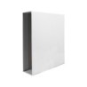 Caja archivador liderpapel de palanca carton folio documenta lomo 75mm color blanca