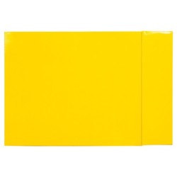 Caja archivador liderpapel de palanca carton folio documenta lomo 75mm color amarillo