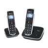 Telefono inalambrico spc duo telecom 7609-n color negro identificador de llamadas agenda pantalla