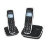 Telefono inalambrico spc duo telecom 7609-n color negro identificador de llamadas agenda pantalla