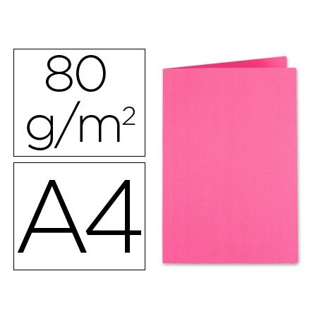 Subcarpeta cartulina exacompta din a4 fucsia 80 gr