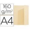 Subcarpeta exacompta din a4 crema 160g/m2 con solapa interior