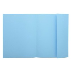 Subcarpeta exacompta din a4 azul 160g/m2 con solapa interior