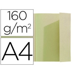 Subcarpeta exacompta din a4 verde 160g/m2 con solapa interior
