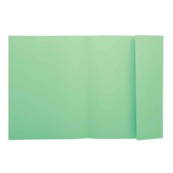 Subcarpeta exacompta din a4 verde 160g/m2 con solapa interior