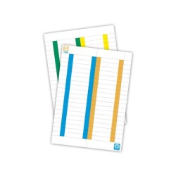 Tira de papel para visores pack de 250 etiquetas