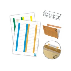 Tira de papel para visores pack de 250 etiquetas