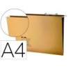 Carpeta colgante fade din a4 visor superior kraft eco