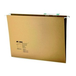 Carpeta colgante fade din a4 visor superior kraft eco