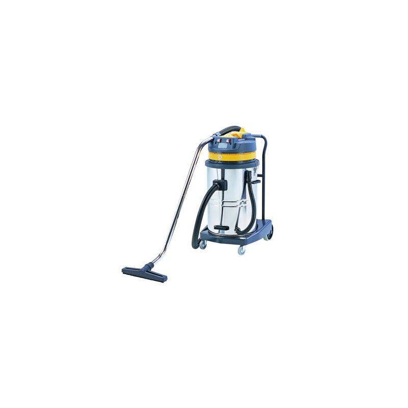 Aspiradora industrial q-connect 70l 2000w en seco y con agua 102,5x54x60 cms Aspiradora industrial q-connect 70l 2000w en seco y con agua 102,5x54x60 cms