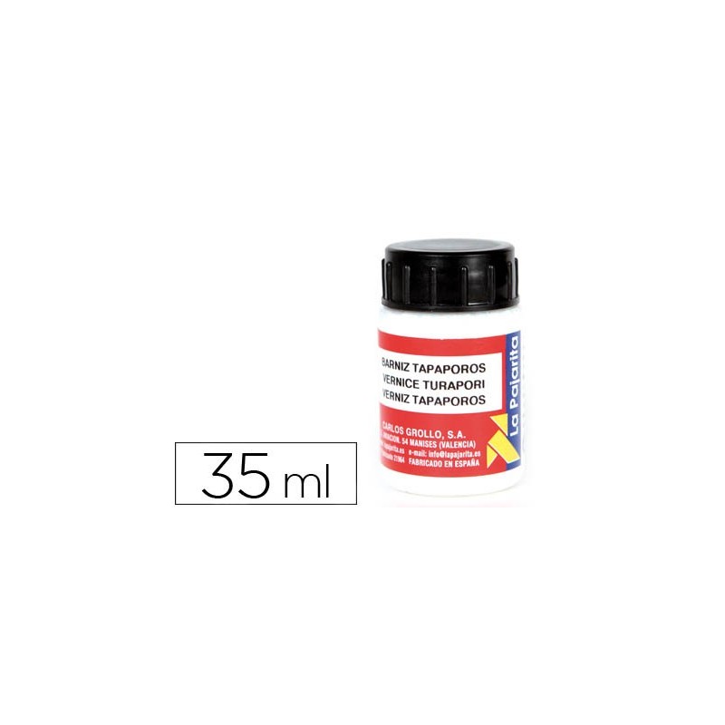 Barniz la pajarita tapaporos bote 35 ml