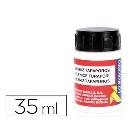 Barniz la pajarita tapaporos bote 35 ml