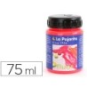 Pintura acrilica la pajarita f-03 rojo amapola fluorescente 75ml