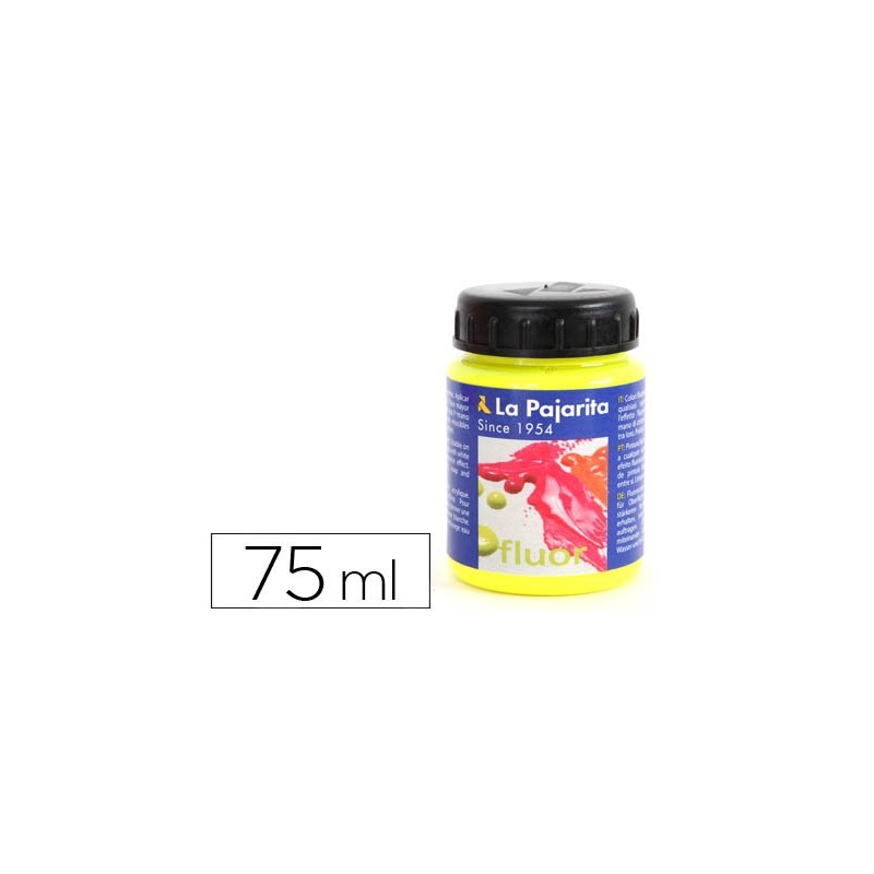 Pintura acrilica la pajarita f-01 amarillo canario 75ml Pintura acrilica la pajarita f-01 amarillo canario 75ml