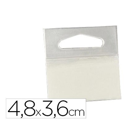 Colgador con adhesivo 3m hang tab 2180 rollo 1000 etiquetas48x36 mm
