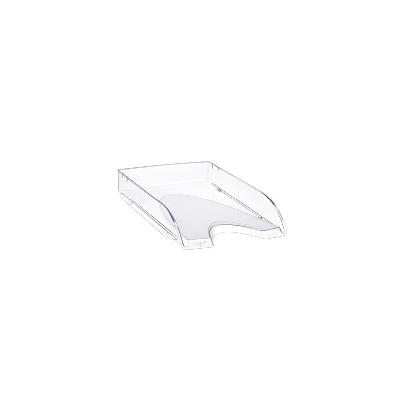 Bandeja sobremesa cep plastico transparente 348x257x66 mm
