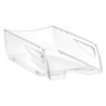 Bandeja sobremesa cep maxi de gran capacidad plastico transparente 386x270x115 mm