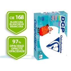 Papel fotocopiadora clairefontaine din a4 350 gramos paquete de 125 hojas
