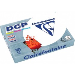 Papel fotocopiadora clairefontaine din a4 350 gramos paquete de 125 hojas