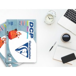 Papel fotocopiadora clairefontaine din a4 350 gramos paquete de 125 hojas