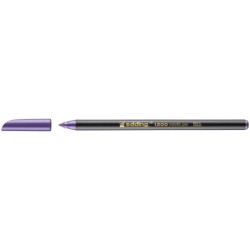Rotulador edding punta fibra 1200 violeta metalizado n 78 punta redonda 1-3 mm