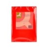 Papel color q-connect din a4 80gr rojo intenso paquete de 500 hojas