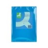 Papel color q-connect din a4 80gr azul intenso paquete de 500 hojas