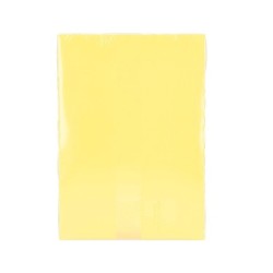 Papel color q-connect din a4 80gr amarillo paquete de 500 hojas
