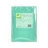 Papel color q-connect din a4 80 gr verde paquete de 500 hojas