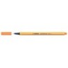 Rotulador stabilo punta de fib ra point 88 naranja neon punta fina 0,4mm