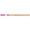 Rotulador stabilo punta de fib ra point 88 rosa neon punta fina 0,4mm