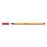 Rotulador stabilo punta de fib ra point 88 rojo neon punta fina 0,4mm