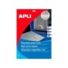 Etiqueta adhesiva apli 10071 metalizada 210x297 mm para fotocopiadora laser caja 20 hojas