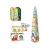 Juego diset didacticos cubos apilables figuras del bosque